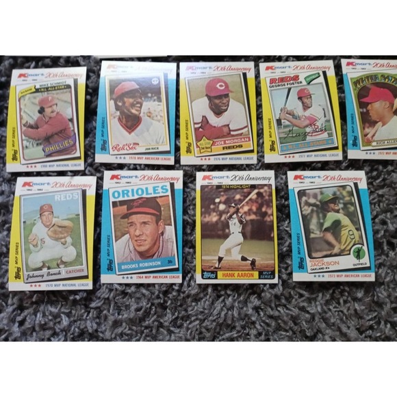 Vintage Baseball Cards - Lot of 31 Cards from 1982 Topps Kmart 20th Anniversary - Picture 5 of 10